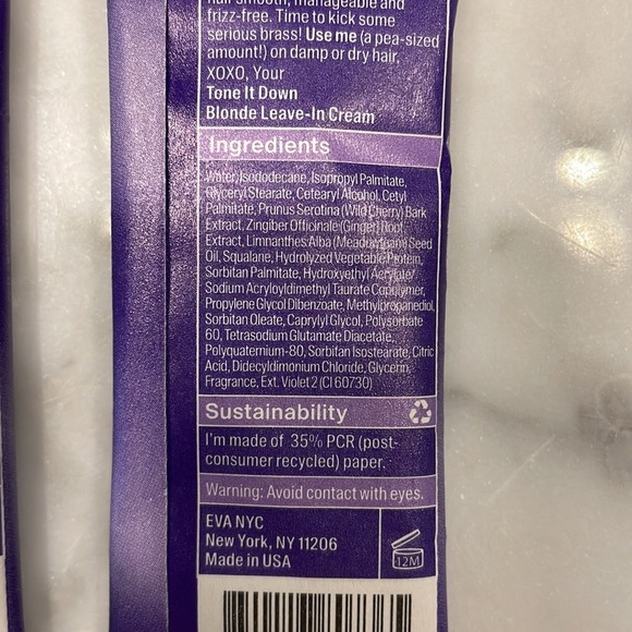 John Frieda and Eva NYC Hair Care Bundle - Conditioner and Leave-In Cream - Picture 12 of 12